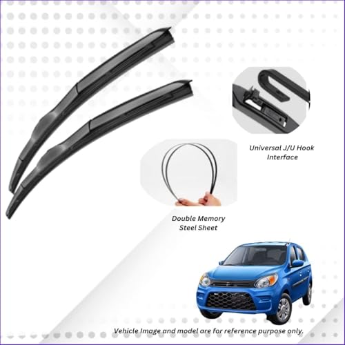 Image of ELPIS Brand Hybrid Wiper Blades, DIY, Suitable for Alto /Alto K10
