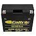 Caltric Agm Battery Compatible with Kawasaki Ninja Zx-10R Zx1000 2004 2005 2006 2007 2008 2009 2010