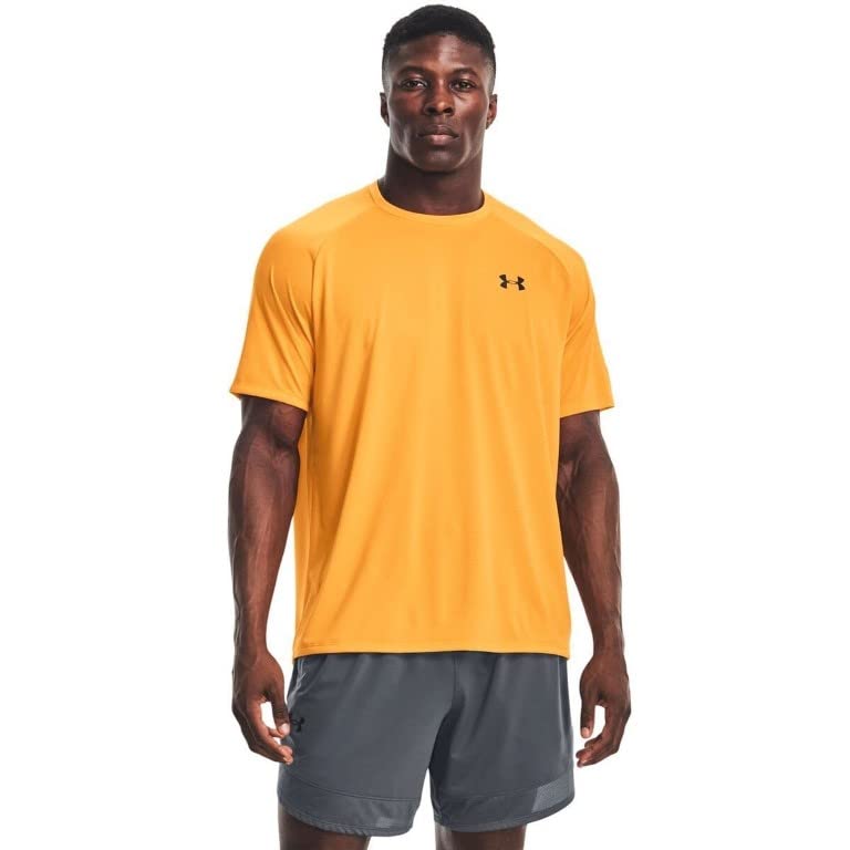 T-shirt Under Armour Tech 2.0 orange fini les hauts de sport trop courts