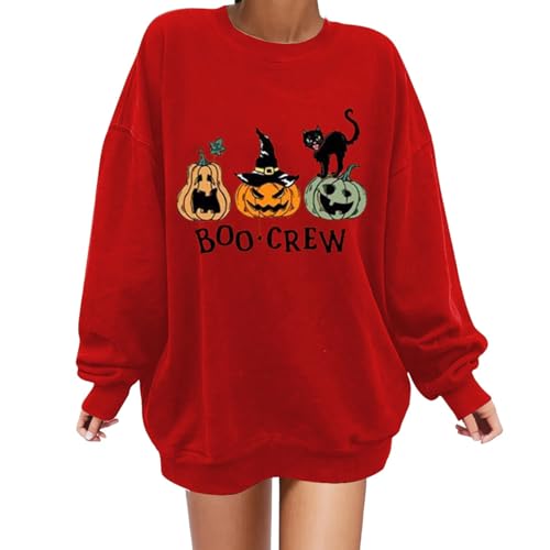 Disfraz de Halloween Mujer Hombros descubiertos, Manga Larga Sudadera Con Capucha De Las Mujeres Polar Cuello Redondo Manga Larga Camisa   Baratos Camisas De Manga Larga Para Mujer Compra Online,