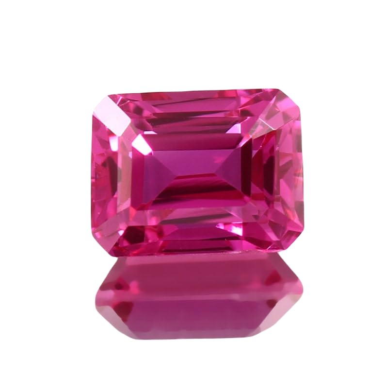 Tourmaline naturelle Rubellite 10x7,5mm, pierre pour bague et collier DIY