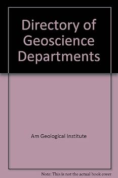 Hardcover Directory of Geoscience Departments Book