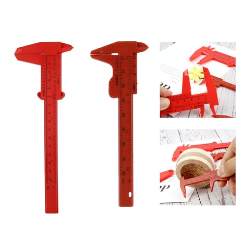 Calibrador Vernier de Profundidad de Plástico 8 cm miniatura 6