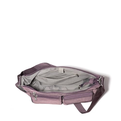 Image of Baggallini womens Everywhere Bagg Crossbody Women 11x9 Lightweight Nylon Hobo Water-resistant Travel Bag W /Rfid