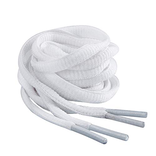 Image of Handshop 1 /4 inch Oval Athletic Shoelaces 24 inch-72 inch in 22 Colors Half Round Shoe Laces