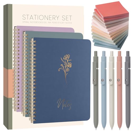 Carnet à spirale A5 pour organiser vos cours et votre bureau