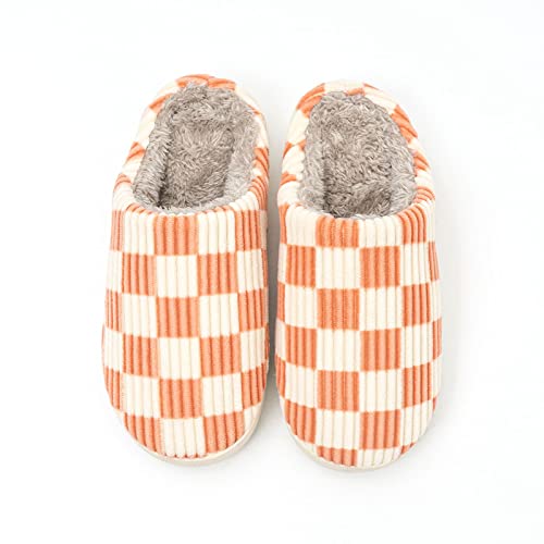 Image of Guyarns House Slippers for Women & Men - Fuzzy, Casual Indoor /Outdoor Shoes with Memory Foam & Faux Fur Lining