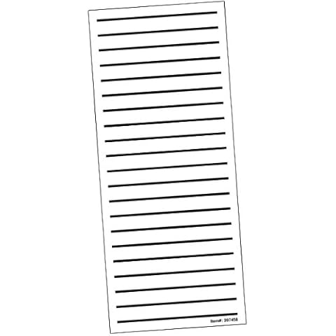 Bold Line Low Vision Shopping List- Pad of 100 Cover