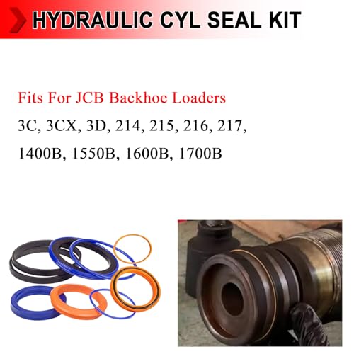 Image of Hydraulic Cylinder Seal Kit Replacement For Jcb Backhoe 40Mm Rod X 70Mm Cyl, Part No. 991 /20021