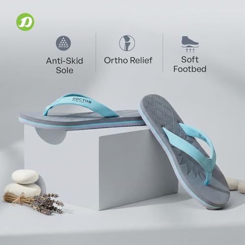 Image of DOCTOR EXTRA SOFT House Slipper for Women's Care Durable | Orthopaedic & Diabetic | Lightweight| Comfortable Footbed |Slippers for Girls & Ladies Daily Use D-05