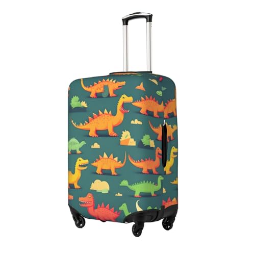 Many Small Dinosaur Print Luggage Suitcase Cover Protector Luggage Washable Covers With Concealed Zipper2