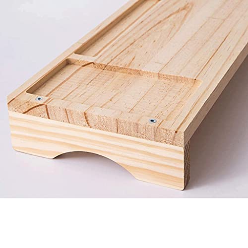 Base elevadora de madera para computadora con ventiladores miniatura 4