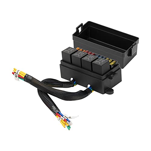 Amazon | Shiwaki 12ウェイ ヒューズ リレー ボックス ブロック