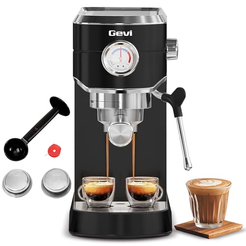 Gevi Commercial Espresso and Coffee Makers, Professional 20 Bar...
