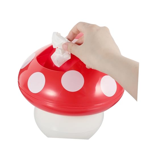Basurero Decorativo de Champiñón Pequeño Para Escritorio miniatura 4