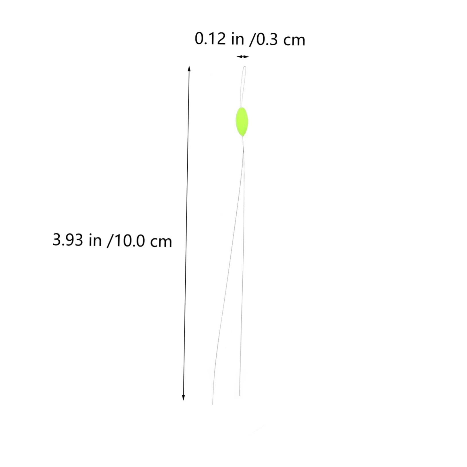 BESPORTBLE Flotteur de pêche Filet Carpe hameçon équipement Trousses pôle bouée Outils flottants Outil de pêche Fournitures de pêche Articles de pêche Plastique Green