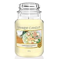 Yankee Candle Candela profumata in giara grande | Biscotto di Natale | Durata Fino a 150 Ore |...