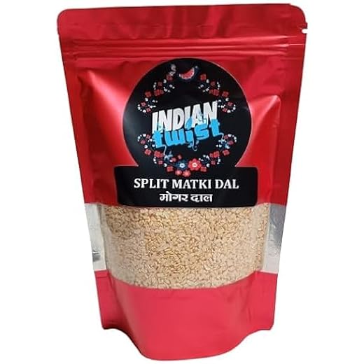 INDIAN TWIST Moth Dal Mogar Organic Rich in Protein Naturall