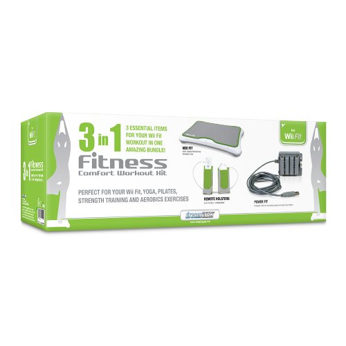 3-In-1 Fitness Comfort Workout Kit - Nintendo Wii #TOP1