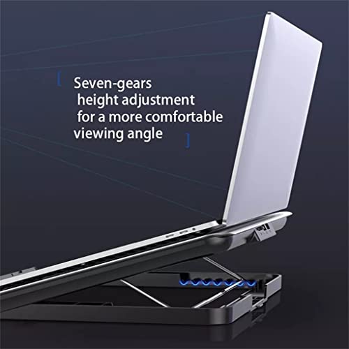Base refrigerante para laptop con ventilador silencioso ajustable miniatura 2