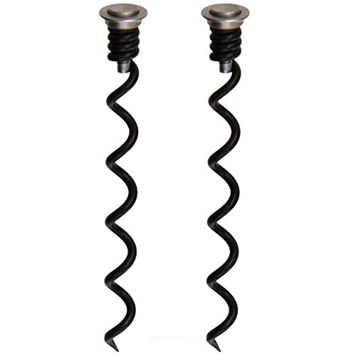 HQY 2 Pack Replacement Corkscrew Spiral/Worm