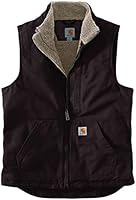 Carhartt mens Sherpa Lined Mock-neck Vest