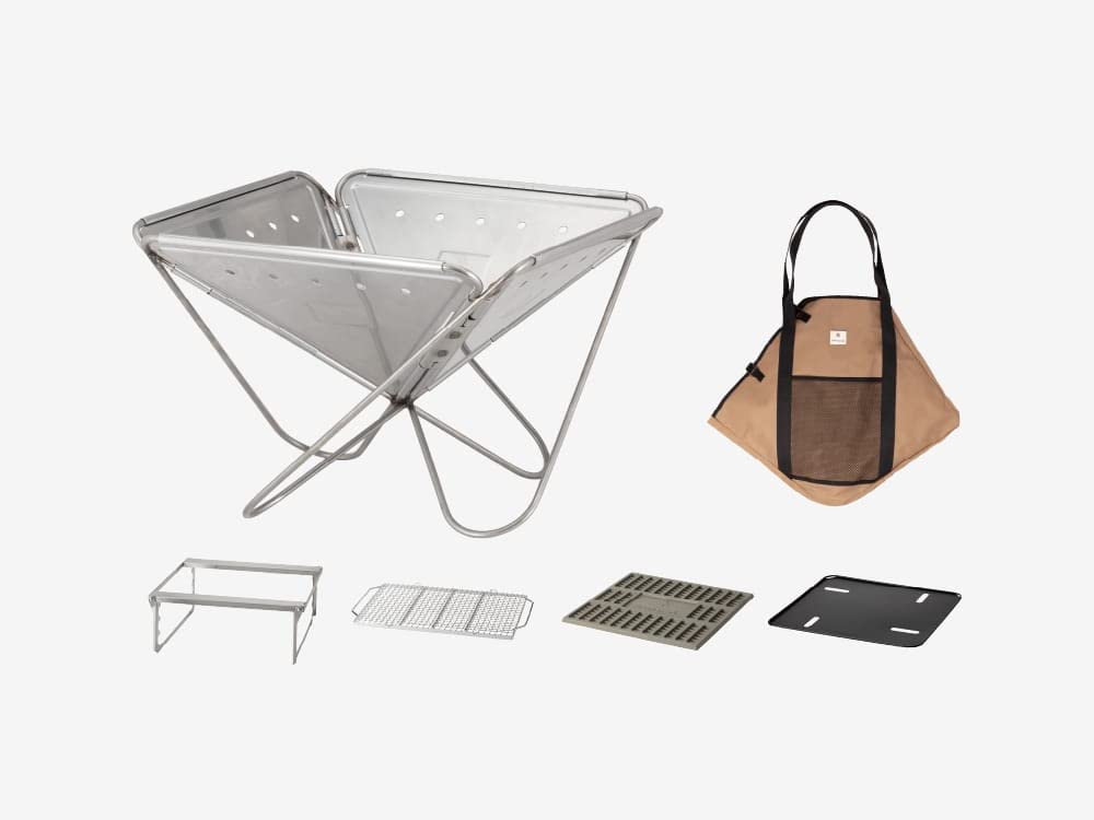 Amazon | スノーピーク(snow peak)野遊びセット 焚火台L BBQ