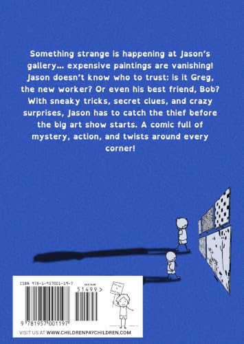 Shadows on the Gallery Floor: Una novela gráfica de misterio detectivesco para edades de 7 a 12 años miniatura 6