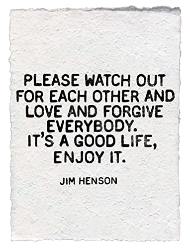 Sugarboo & Co. Jim Henson Handmade Wall Art Paper Print Sugarboo & Co. Jim Henson Handmade Wall Art Paper Print