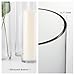 WGVI Quality Thick Weighted Clear Cylinder Glass Vases, 4