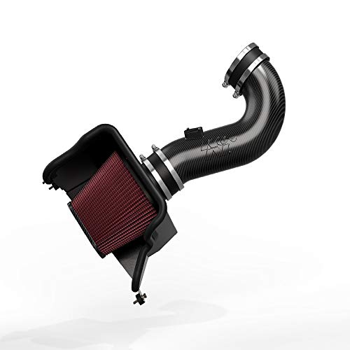 K&N Cold Air Intake Kit: High Performance, Guaranteed to Increase Horsepower: Fits 2015-2018 Chevy Corvette Z06, 6.2L V8,63-3090