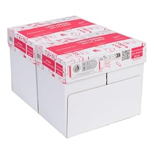 Premium Druckerpapier DIN A4 – 5.000 Blatt (2 x 5 x 500 Blatt) – Weißes Universal Office Paper Kopierpapier - Ideal für Büro und Heim (2 Kartons | 5.000 Blatt)