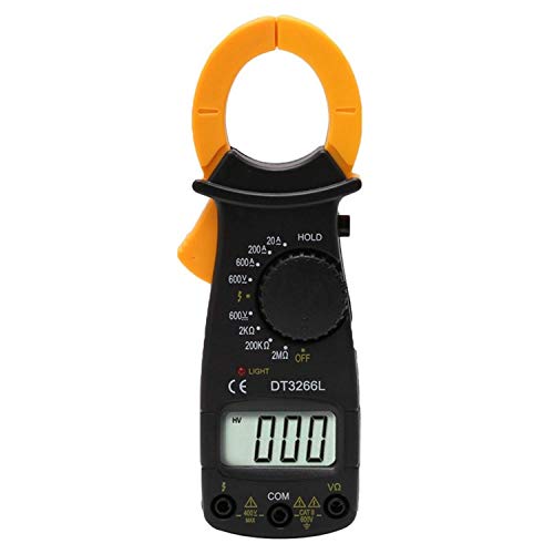 JF-XUAN DT3266L Digital Clamp Meter Multimeter Voltage Current Resistance Tester LS'D Tool Digital Clamp Electrical Tester