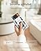 VEGER Wireless Portable Charger, 5000mAh Battery Pack with USB-C Cable, 6-in-1 Multi-Functional Magnetic Power Bank, Fast Charging with Wireless Charger Compatible for iPhone 16/15/14/13/12 Series