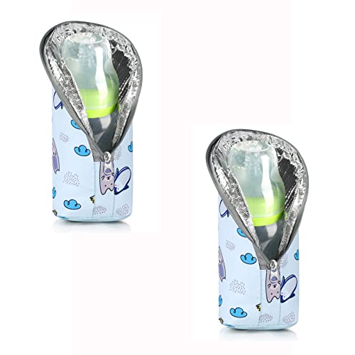 Image of Accmor Baby Bottle Cooler Tote Bags, Insulated Breastmilk Cooler Bag, Nursing Bottle Cooler Warmer Bag for Nursing Mom Daycare Travel