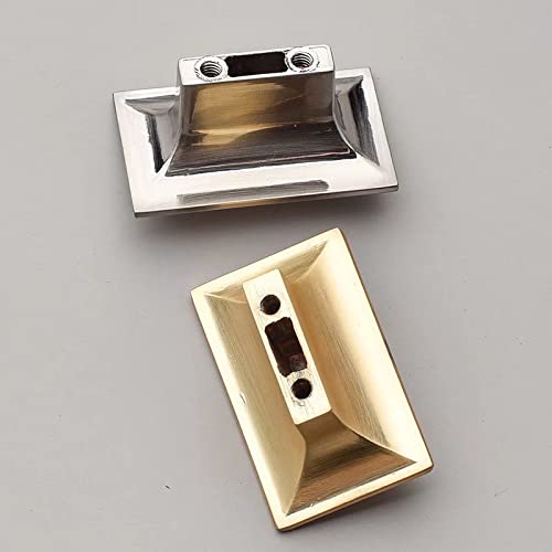 Poignées d'armoire dorées en zinc, boutons de meuble 16 mm pour commode et cuisine - 3