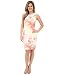 Calvin Klein Women's Printed Dress with Zip At Yoke