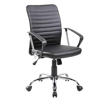Cadeira Presidente Escritório Giratória Fox Office C161w - Preto