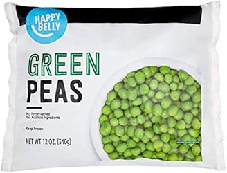 Amazon Brand - Happy Belly Green Peas, 12 Ounce (Frozen)