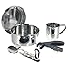 Laken Set de Cocina Acero Inoxidable 17cm