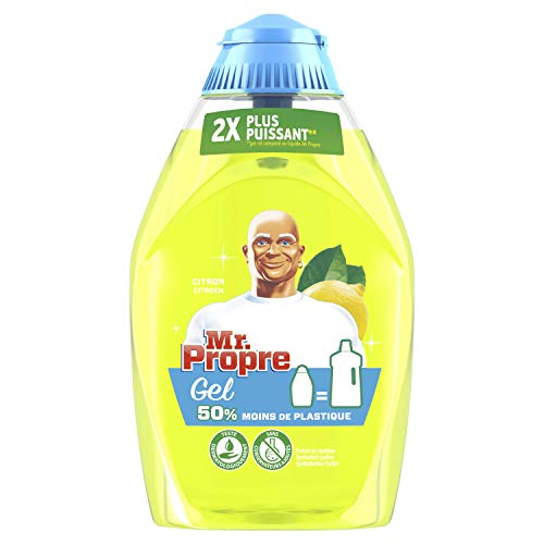 Mr Propre Gel Nettoyant Concentré Multi-Usage, Élimine saletés et graisses, Citrons D’Été, 400 ml