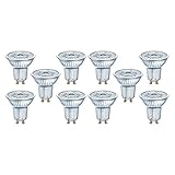 osram led gu10 dimmbar 2700k Lange Lebensdauer bis zu 15000 Stunden und bis zu 100000 Schaltzyklen