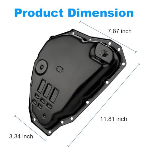 Image of Transmission Oil Pan with Drain Plug Replaces for Nissan Sentra 265-842