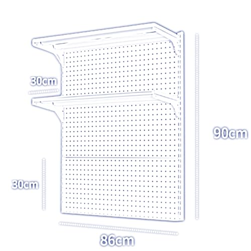 Narzędzie Pegboard Garaż stojak ścienny zestaw kluczy do przechowywania wierteł stojaki, metalowy organizer na pegboard, montowany na ścianie stojak ekspozycyjny do kuchni, biura, warsztatu i