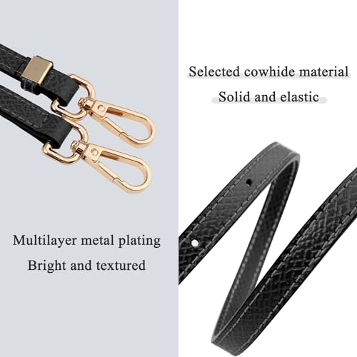 Image of Leather Purse Straps for Longchamp Conversion Kit, Leather Handbag Crossbody Shoulder Strap Adjustable for Women