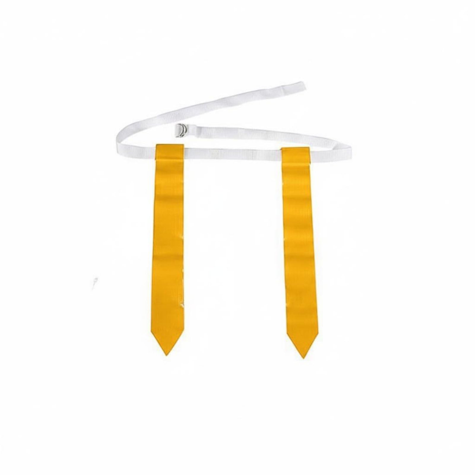 non-contact american football waist flag tackle-without flag football belt set tear-resistant team game gear long-lasting for young players, kids, beginners, pe class, training, league matches