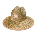 Roxy Girls' Tomboy Woven Straw Hat | Wide Brim | Adjustable | Sun Protection | Beach | Vacation | Natural - Image 2