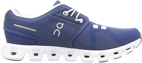 Image of On Women's Cloud 5 Sneakers, Blue, 6.5 Medium US