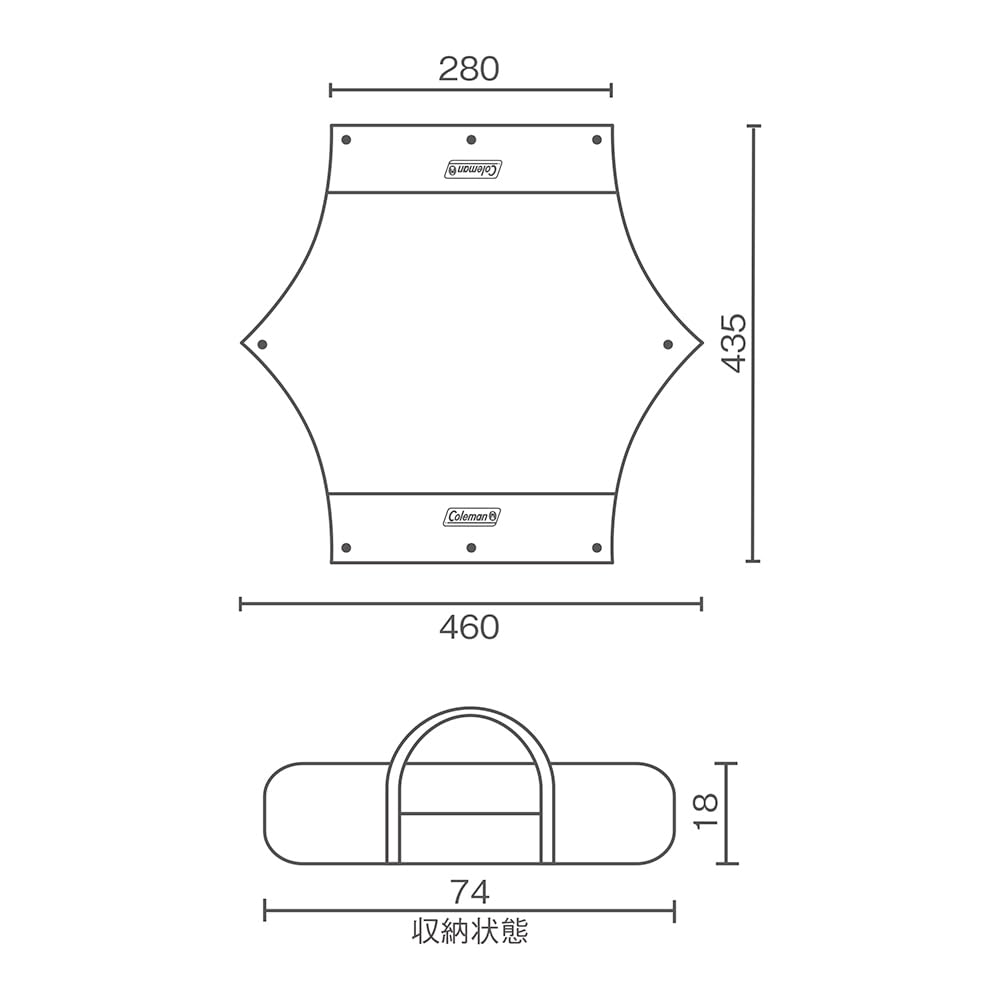 Amazon | Coleman(コールマン) タープ XPヘキサタープ/MDX