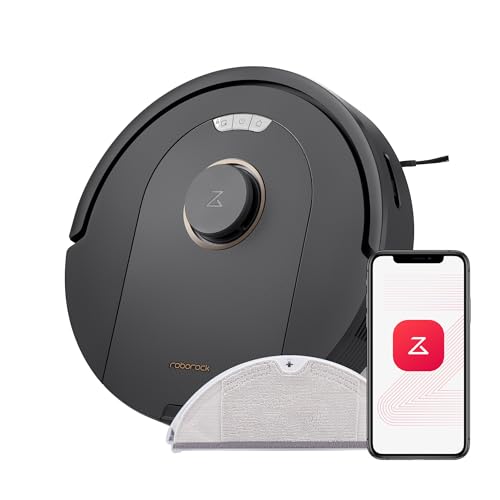 Image of roborock Q5 Pro Robot Vacuum and Mop Cleaner, 5500Pa Suction, DuoRoller Brush, Black